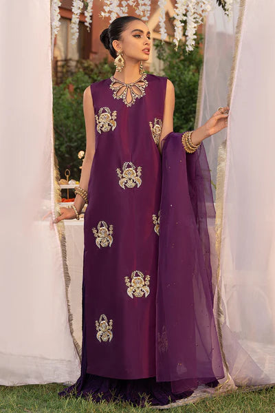 Purple 3pc Unstitched